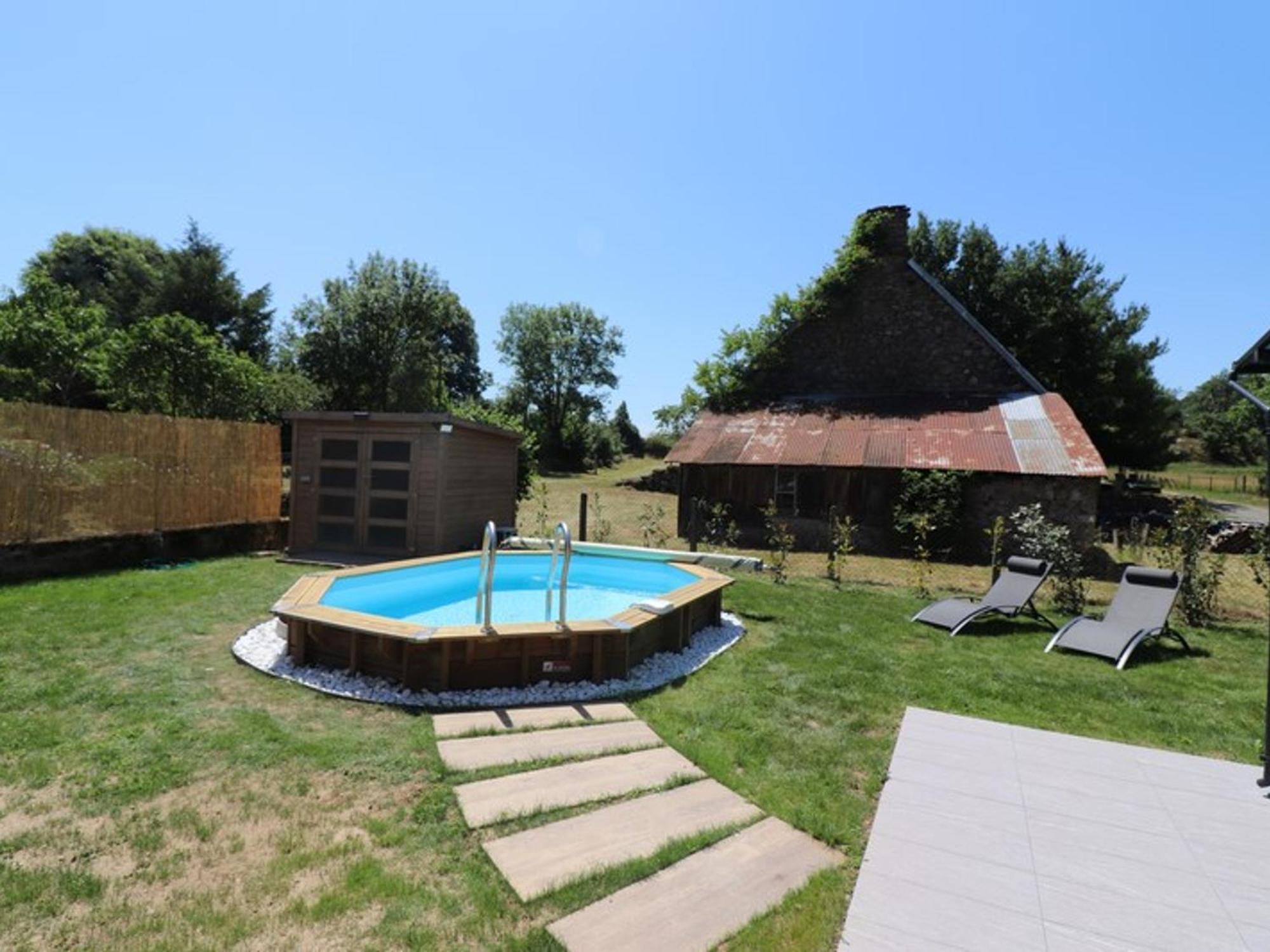 Вилла Maison De Caractere Renovee, Piscine Privee, Calme, Proximite Monts Du Cantal Et Puy De Sancy - Fr-1-742-393 Vebret Экстерьер фото